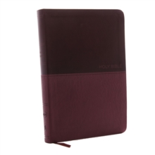 NKJV, Value Thinline Bible, Large Print, Burgundy Leathersoft, Red Letter, Comfort Print : Holy Bible, New King James Version