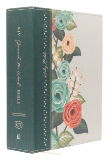 KJV, Journal the Word Bible, Large Print, Cloth over Board, Green Floral, Red Letter Edition : Reflect, Journal, or Create Art Next to Your Favorite Verses, Hardback Book KJV, Journal the Word Bible, Large Print, Cloth over Board, Green Floral, Red Letter Edition : Reflect, Journal, or Create Art Next to Your Favorite Verses, Hardback Book