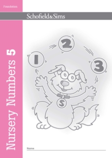 Nursery Numbers Book 5, Paperback Book Nursery Numbers Book 5, Paperback Book