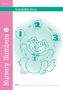 Nursery Numbers Book 6, Paperback Book Nursery Numbers Book 6, Paperback Book
