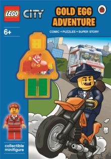 LEGO City: Gold Egg Adventure Activity Book with Minifigure, Paperback Book LEGO City: Gold Egg Adventure Activity Book with Minifigure, Paperback Book