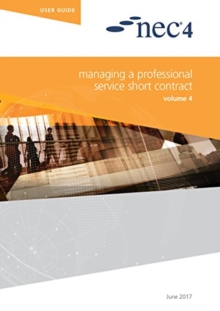 NEC4: Managing a Professional Service Short Contract