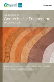 ICE Manual of Geotechnical Engineering, (2-volume set)