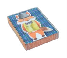 Mr. Fox Die Cut Notecards, Cards Book Mr. Fox Die Cut Notecards, Cards Book
