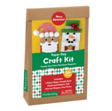 Merry Christmas! Paperbag Craft Kit, Kit Book Merry Christmas! Paperbag Craft Kit, Kit Book