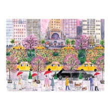 Galison Michael Storrings Spring On Park Avenue 1000 Piece Puzzle