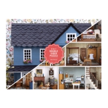 Vintage Dollhouse 2-sided 500 Piece Puzzle, Jigsaw Book Vintage Dollhouse 2-sided 500 Piece Puzzle, Jigsaw Book