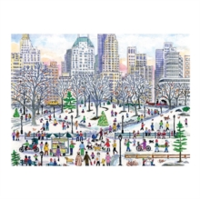 Michael Storrings Winter in Central Park 1000 Piece Puzzle, Game Book Michael Storrings Winter in Central Park 1000 Piece Puzzle, Game Book