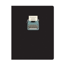 Vintage Typewriter Deluxe Spiral Notebook, Hardback Book Vintage Typewriter Deluxe Spiral Notebook, Hardback Book