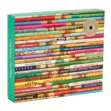 Phat Dog Vintage Pencils 1000 Piece Foil Stamped Puzzle