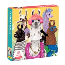 Llama Rama 500 Piece Family Puzzle