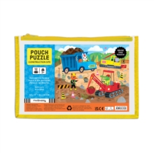 Construction Site 12 Piece Pouch Puzzle
