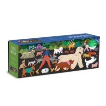 Dog Walk 1000 Piece Panoramic Puzzle