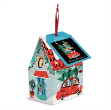 Galison Christmas Car 130 Piece Puzzle Ornament