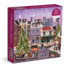 Joy Laforme Christmas Square 1000 Piece Puzzle In Square Box