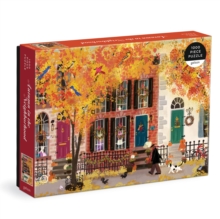 Autumn In The Neighborhood 1000 Piece Puzzle