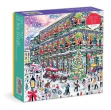 Michael Storrings Christmas In New Orleans 1000 Piece Puzzle With Square Box