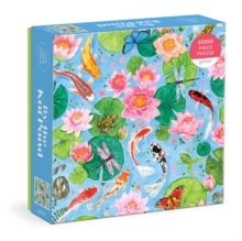 By The Koi Pond 1000 Piece Puzzle In Square Box