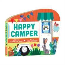 Happy Camper Shaped Board Book