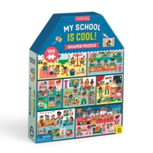 My School is Cool 100 Piece Puzzle House-shaped Puzzle