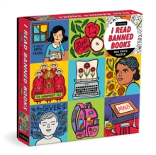 I Read Banned Books 500 Piece Family Puzzle