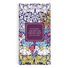 William Morris Paint-In Postcard Set