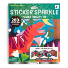 Dinosaur Land Sticker Sparkle Poster Activity Kit