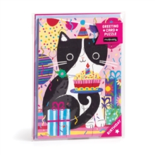 Purr-fect Cat Birthday Greeting Card Puzzle