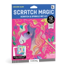 Unicorn Glam Scratch & Sparkle Art Activity Kit