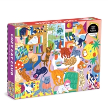 Cozy Cat Club 1000 Piece Family Puzzle
