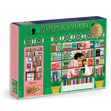 Wisdom & Whimsy Bookshop 1000 Piece Foil Puzzle