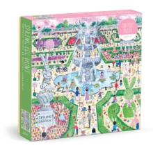 Galison Michael Storrings Spring Egg Hunt 500 Piece Puzzle
