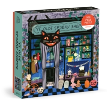 Ye Olde Spooky Shoppe 500 Piece Puzzle Galison