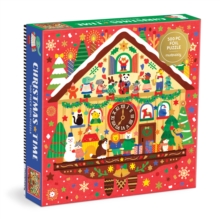 Christmas Time 500 Piece Foil Puzzle Mudpuppy