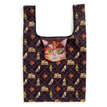 Cottage Cats Packable Nylon Tote