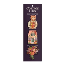Cottage Cats Magnetic Bookmarks Galison