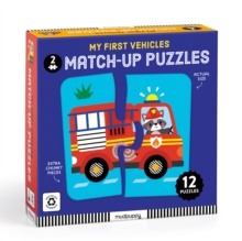 My First Vehicles 2 Piece Match-Up Puzzles Mudpuppy