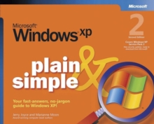Microsoft Windows XP Plain and Simple, Paperback Book Microsoft Windows XP Plain and Simple, Paperback Book