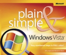 Microsoft Windows Vista Plain and Simple, Paperback Book Microsoft Windows Vista Plain and Simple, Paperback Book
