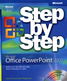 Microsoft Office PowerPoint 2007 Step-by-Step, Mixed media product Book Microsoft Office PowerPoint 2007 Step-by-Step, Mixed media product Book