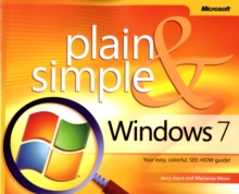 Windows 7 Plain & Simple, Paperback Book Windows 7 Plain & Simple, Paperback Book
