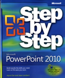 Microsoft PowerPoint 2010 Step by Step, Paperback Book Microsoft PowerPoint 2010 Step by Step, Paperback Book