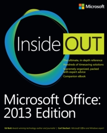 Microsoft Office Inside Out : 2013 Edition