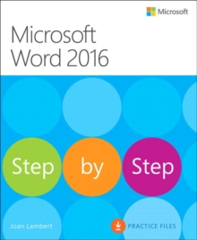 Microsoft Word 2016 Step By Step, Paperback / softback Book Microsoft Word 2016 Step By Step, Paperback / softback Book