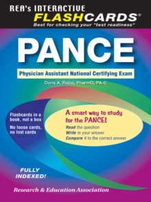 PANCE (Physician Assistant Nat. Cert Exam) Flashcard Book