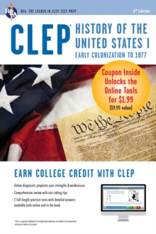 CLEP(R) History of the U.S. I Book + Online