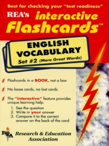 English Vocabulary - Set #2 Interactive Flashcards Book