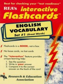 English Vocabulary - Set #1 Interactive Flashcards Book