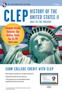 CLEP(R) History of the U.S. II Book + Online