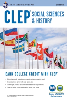 CLEP(R) Social Sciences & History Book + Online, 2nd Ed.